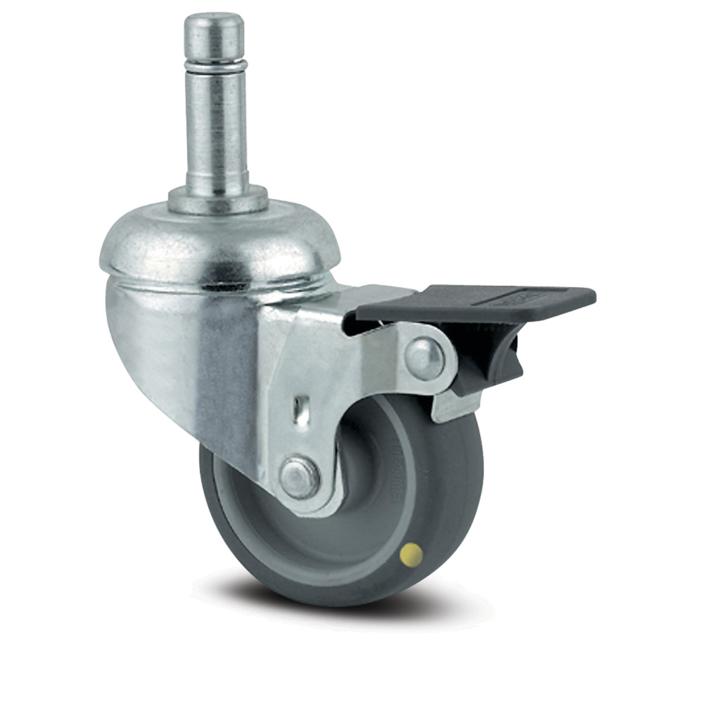 Rueda giratoria con Freno de rueda 50 mm