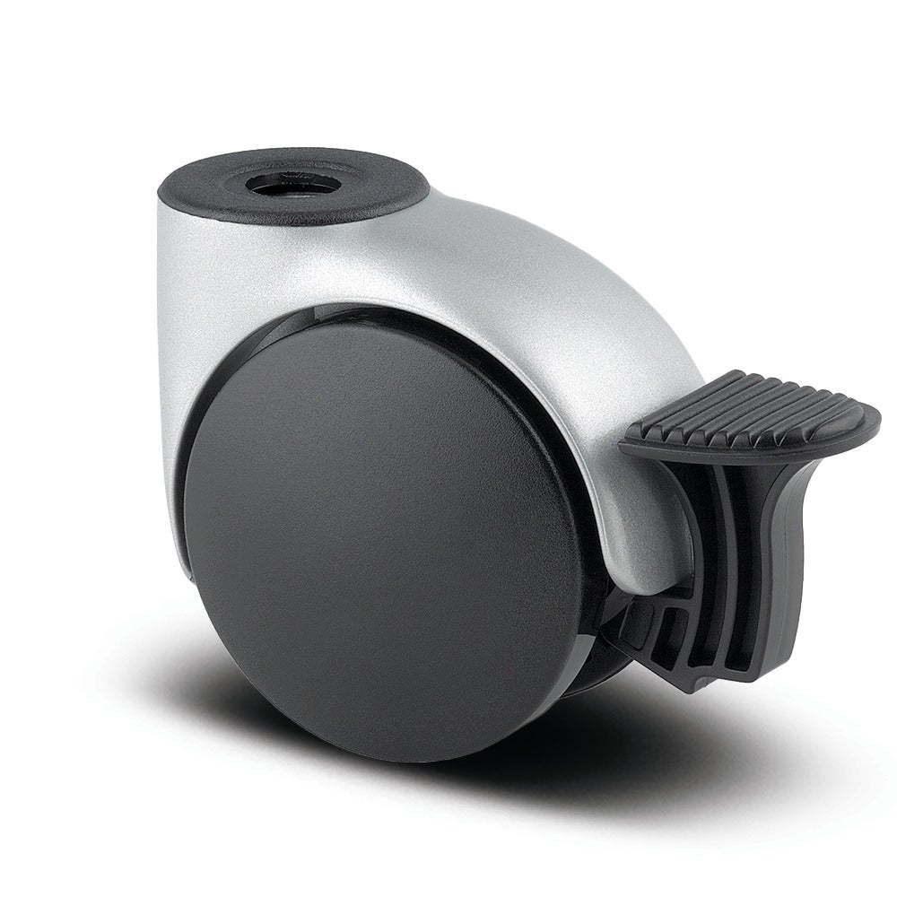 ホイールブレーキ付き自在キャスター  75 mm