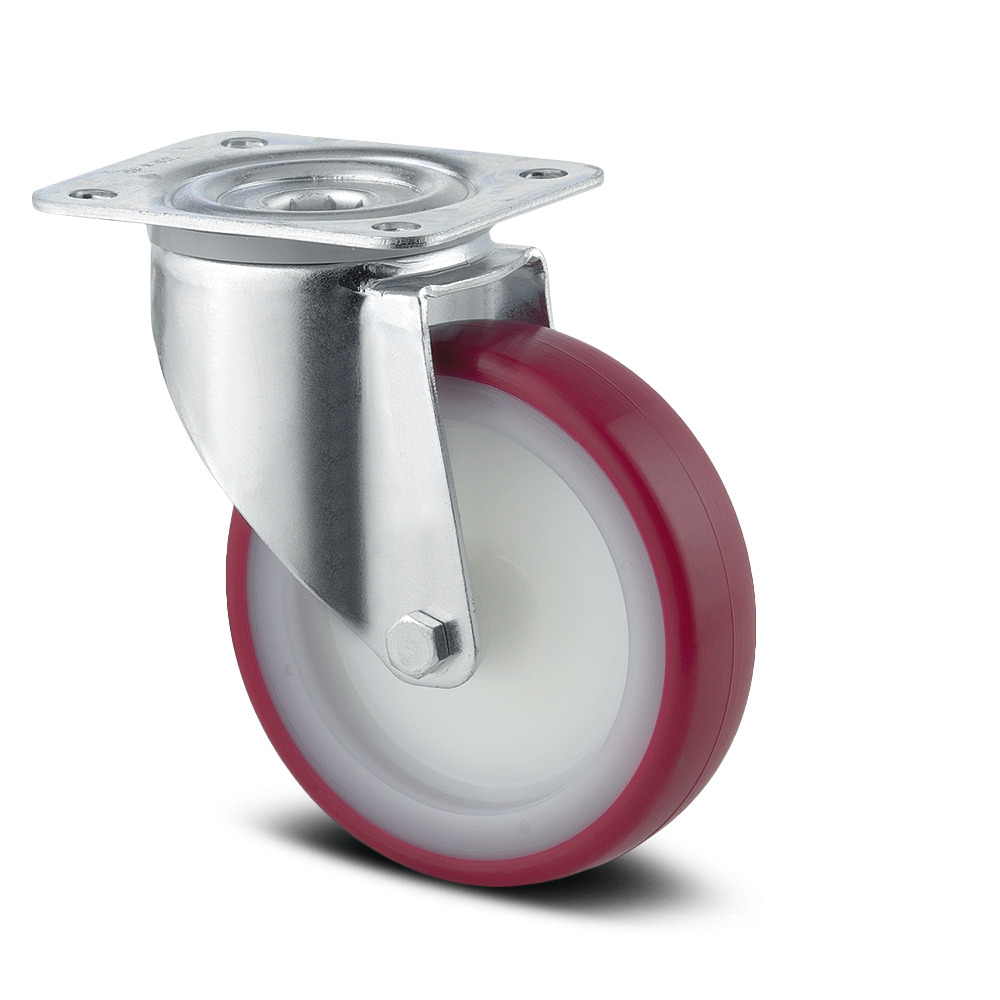 Swivel castor 125 mm