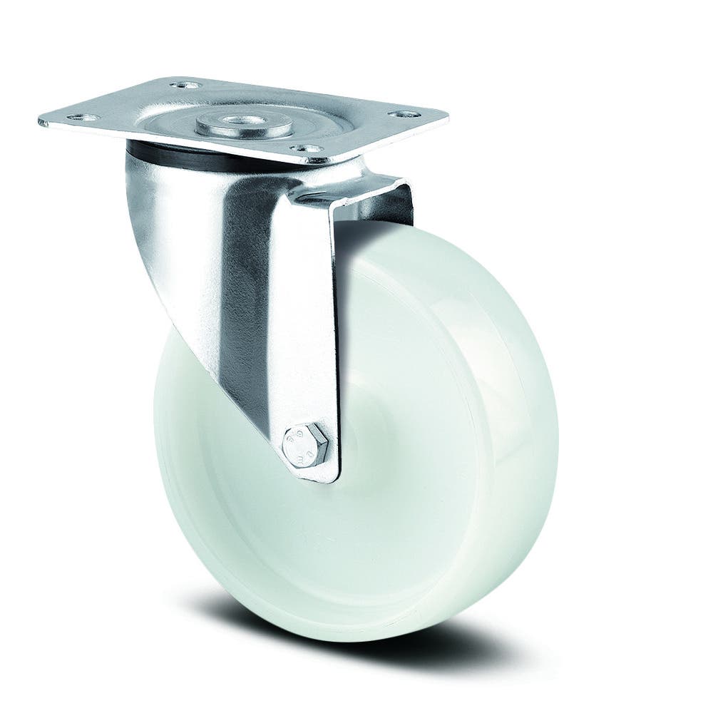 Swivel castor 3.15 in | 3370POR080P62 white
