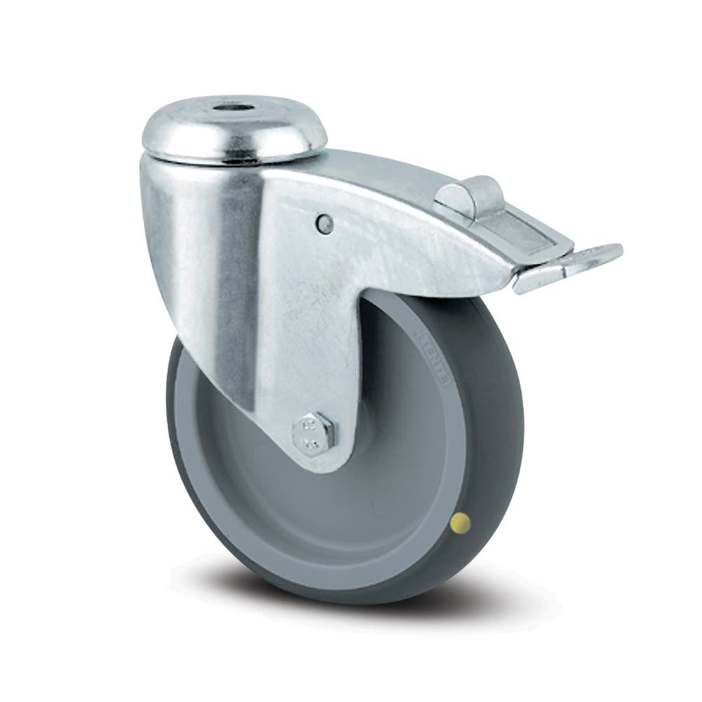 TENTE 2477YGO100P30-11 Swivel Castors with total lock
