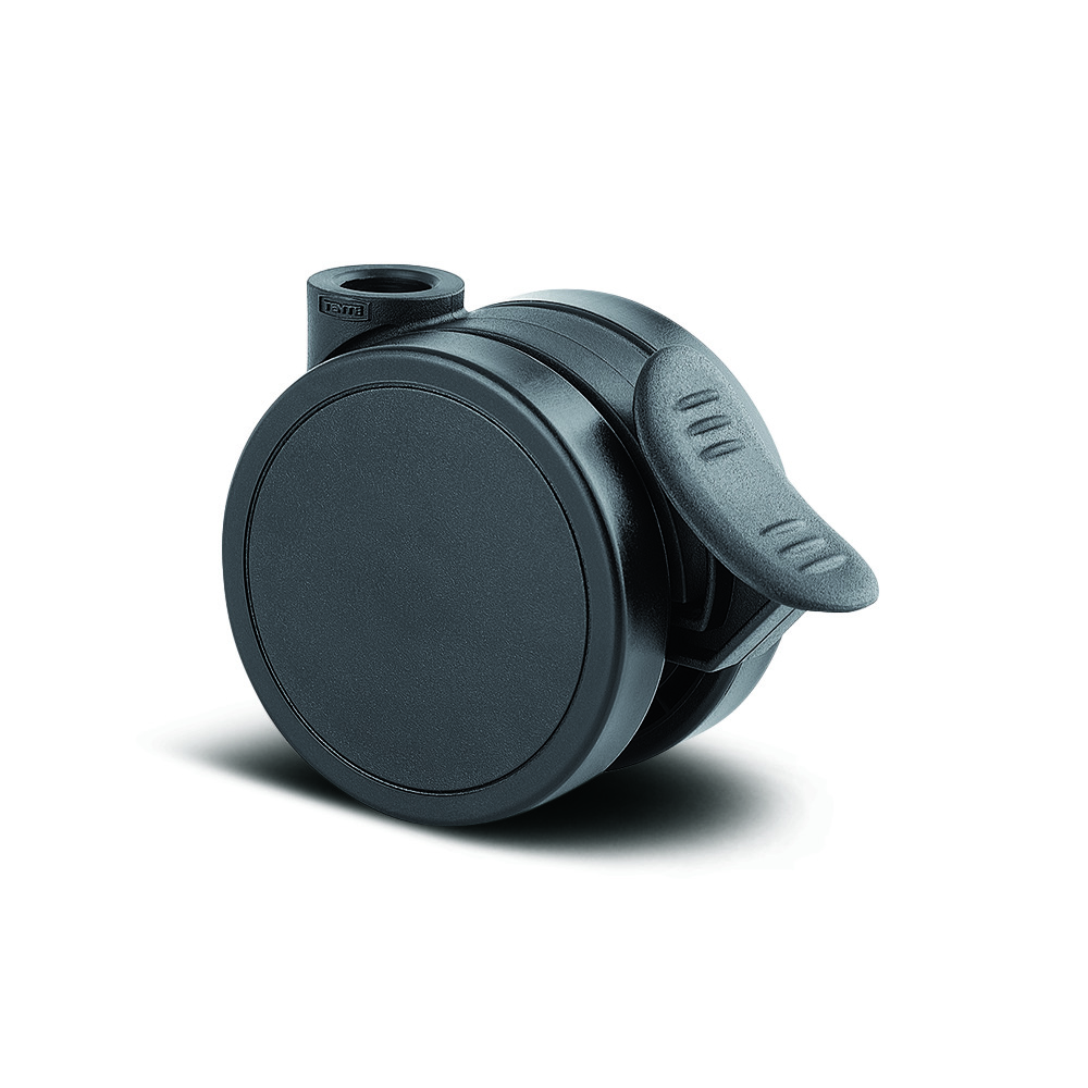 Lenkrolle mit Radfeststeller 55 mm