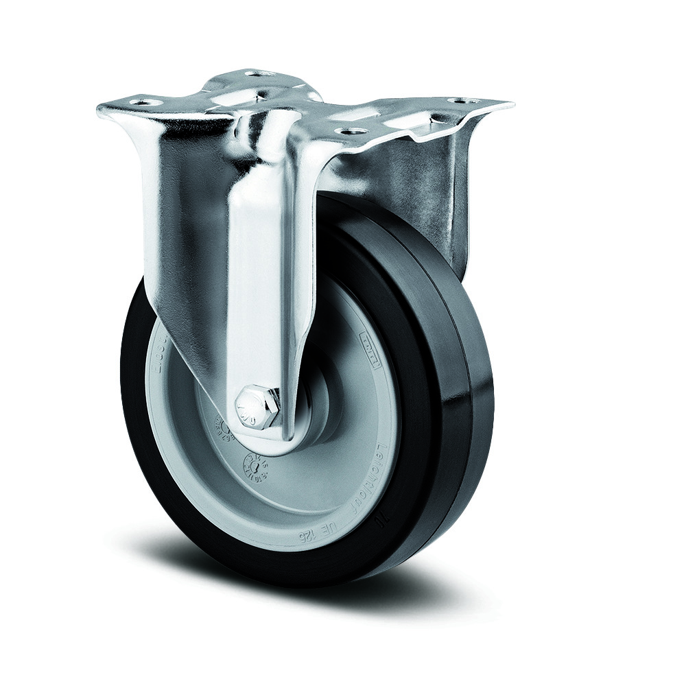 Fixed castor 125 mm
