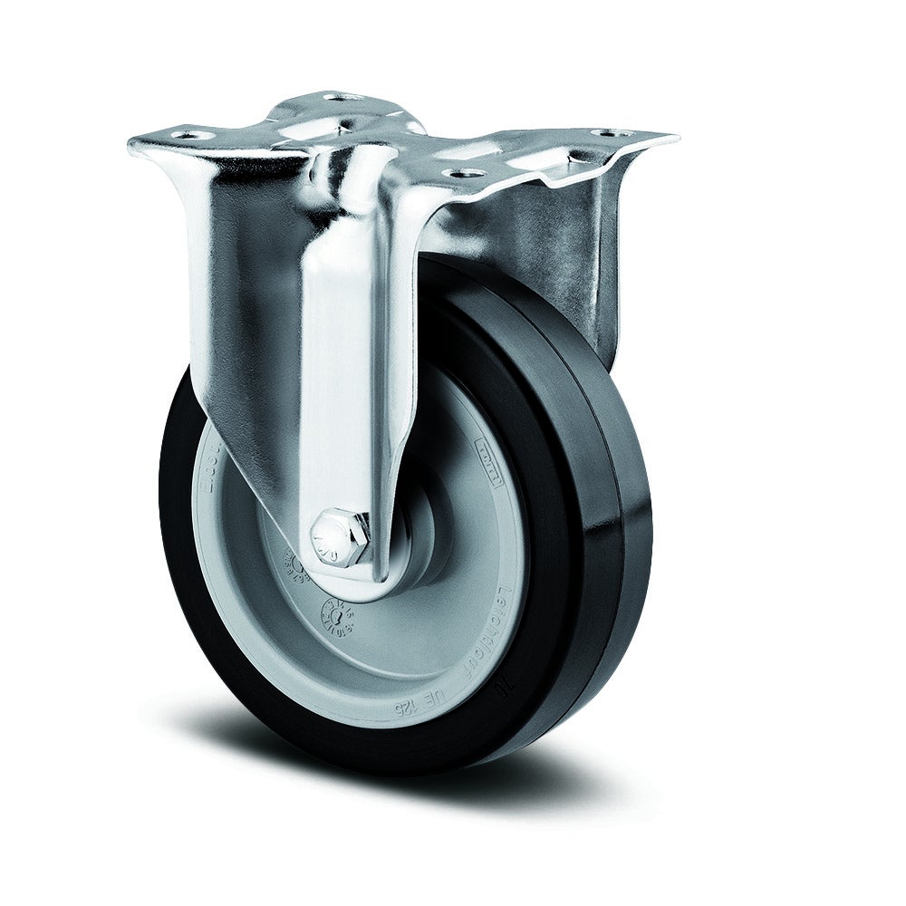 Fixed castor 125 mm