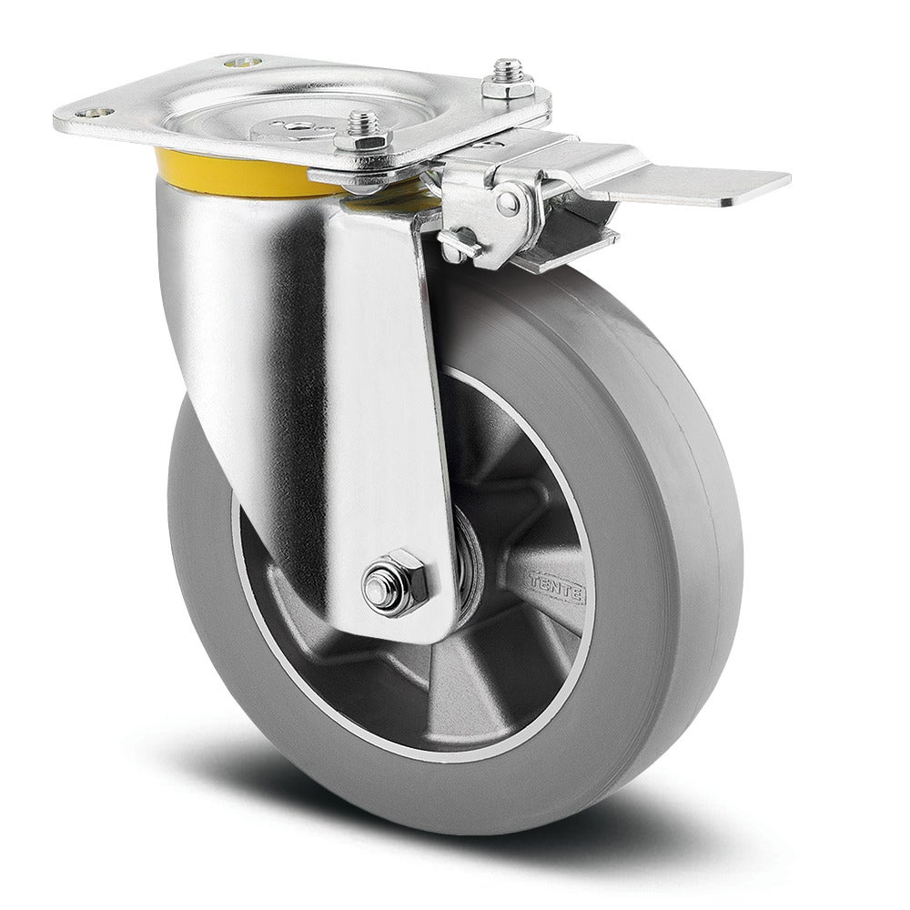 Swivel castor with directional lock 250 mm