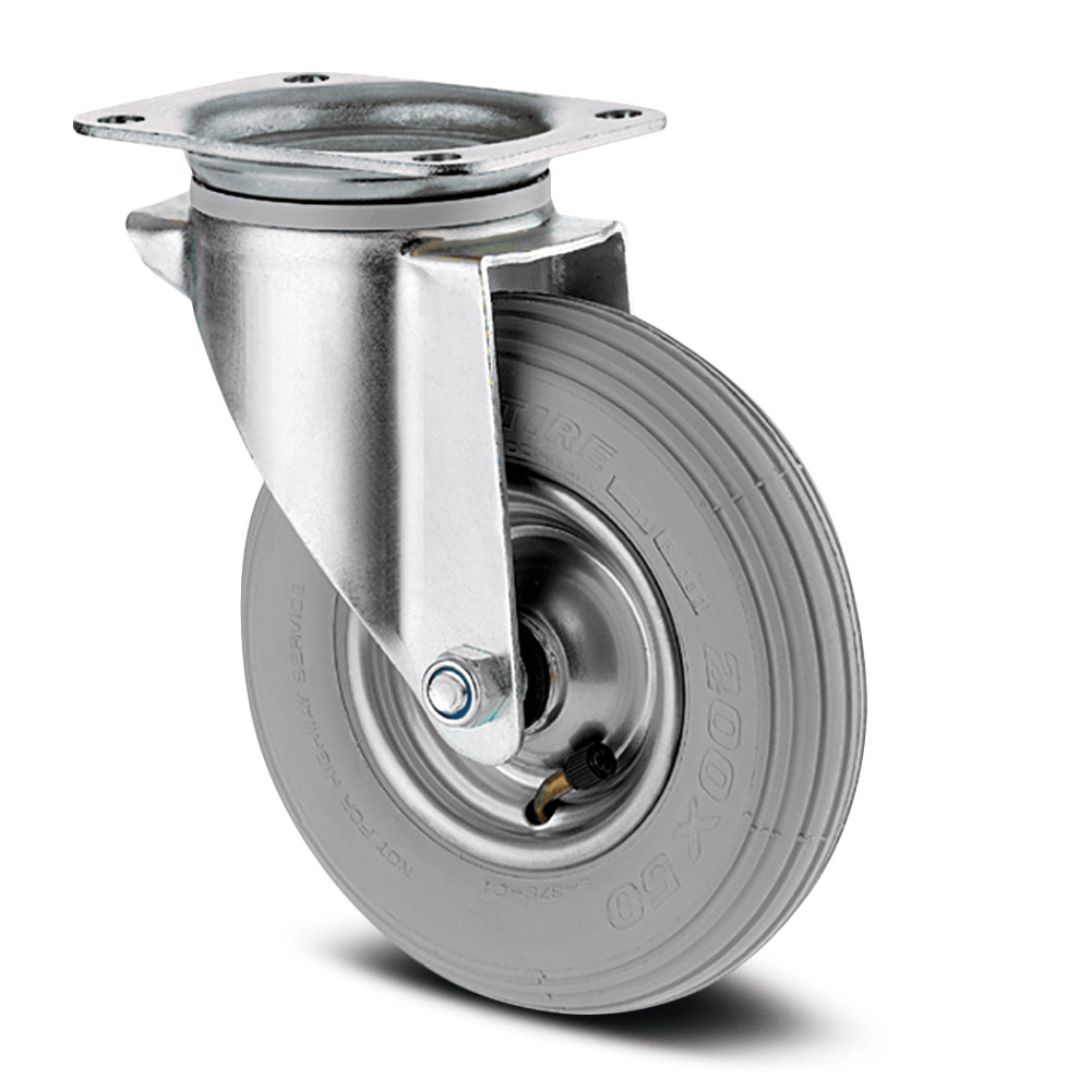 Swivel castor 7.87 in