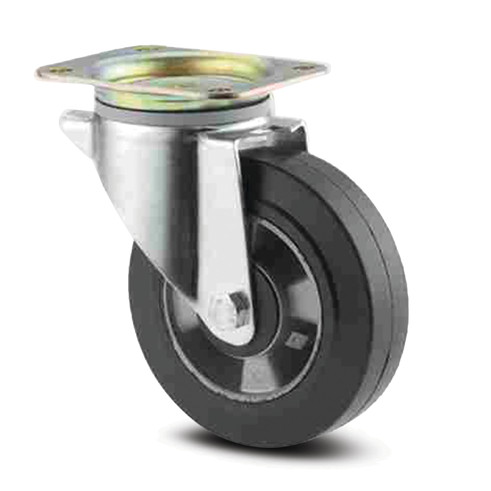 Swivel castor 125 mm