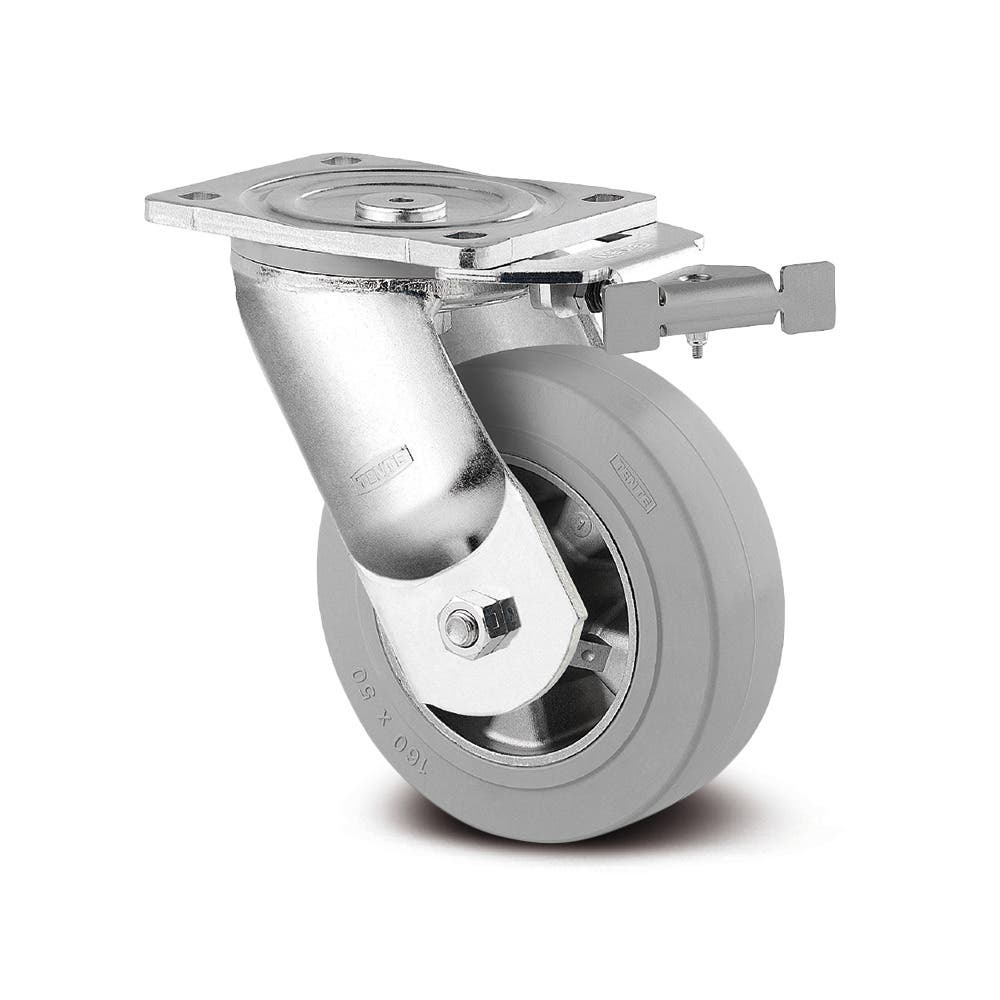 带方向锁的旋转脚轮  160 mm