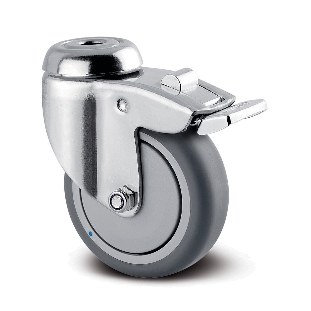 TENTE 7477PJC075P30-11 Swivel Castors with total lock