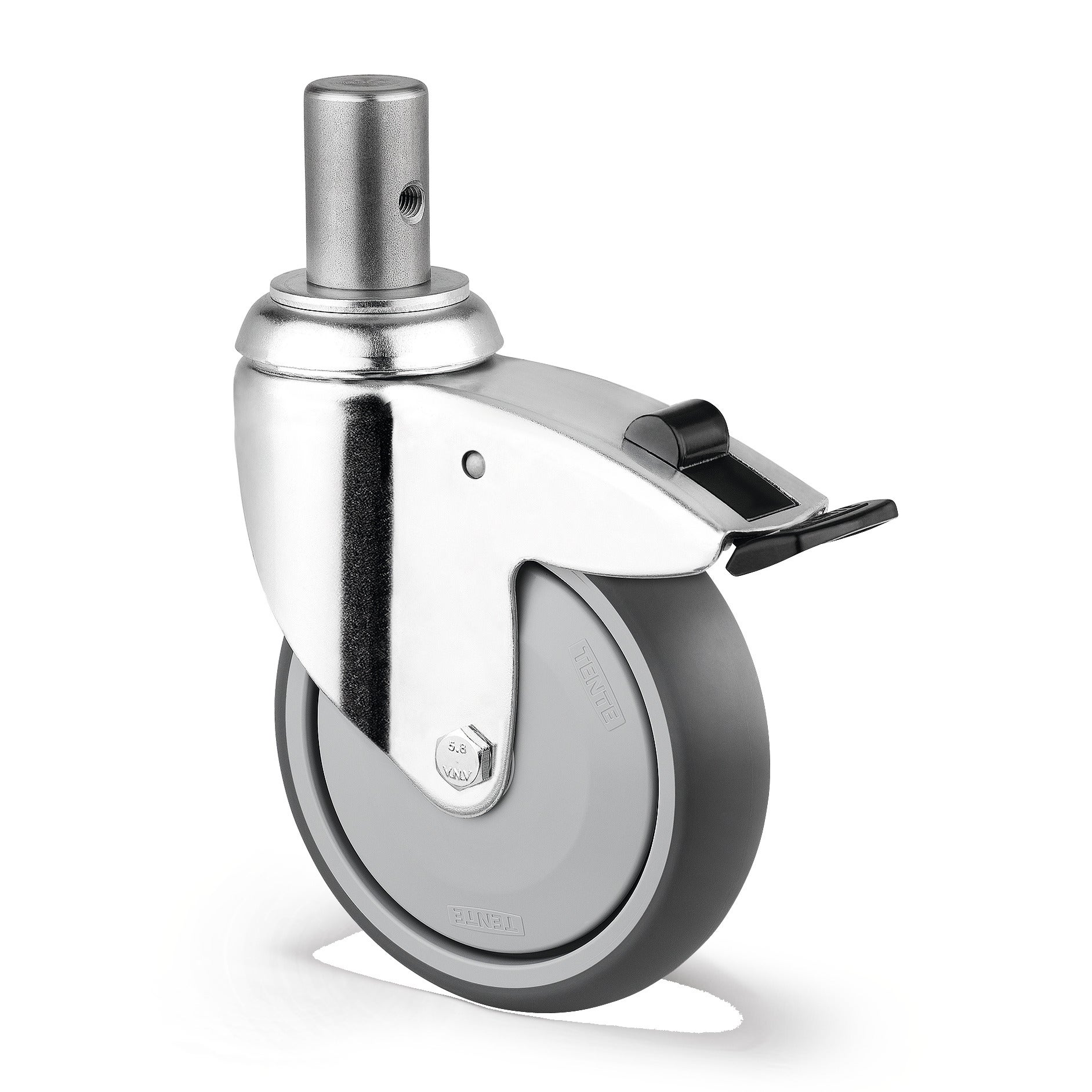 Swivel castor with directional lock 125 mm