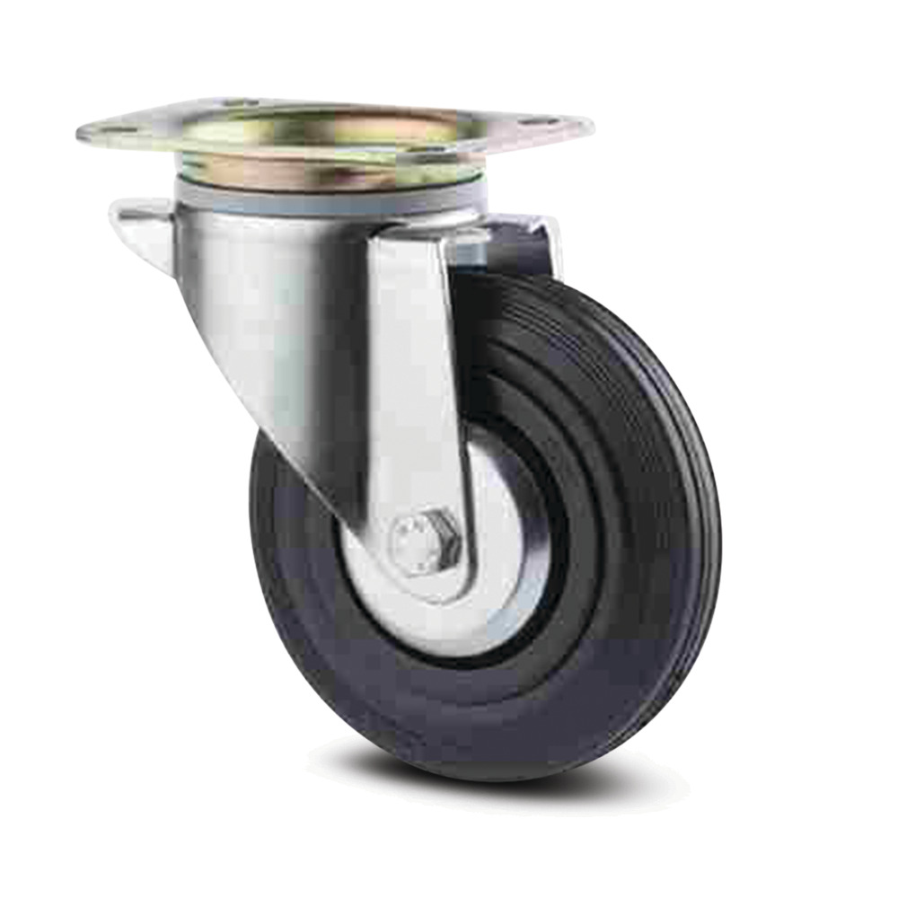 Swivel castor 7.87 in