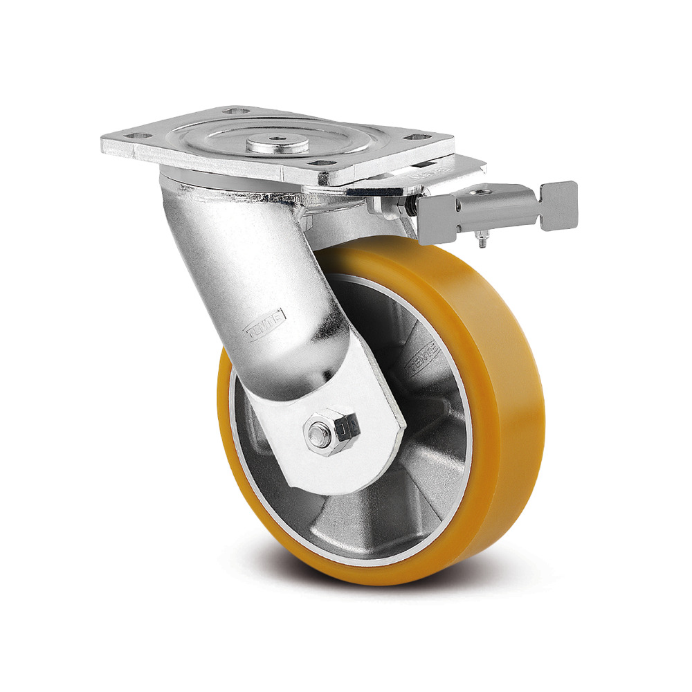 Lenkrolle mit Richtungsfeststeller 250 mm