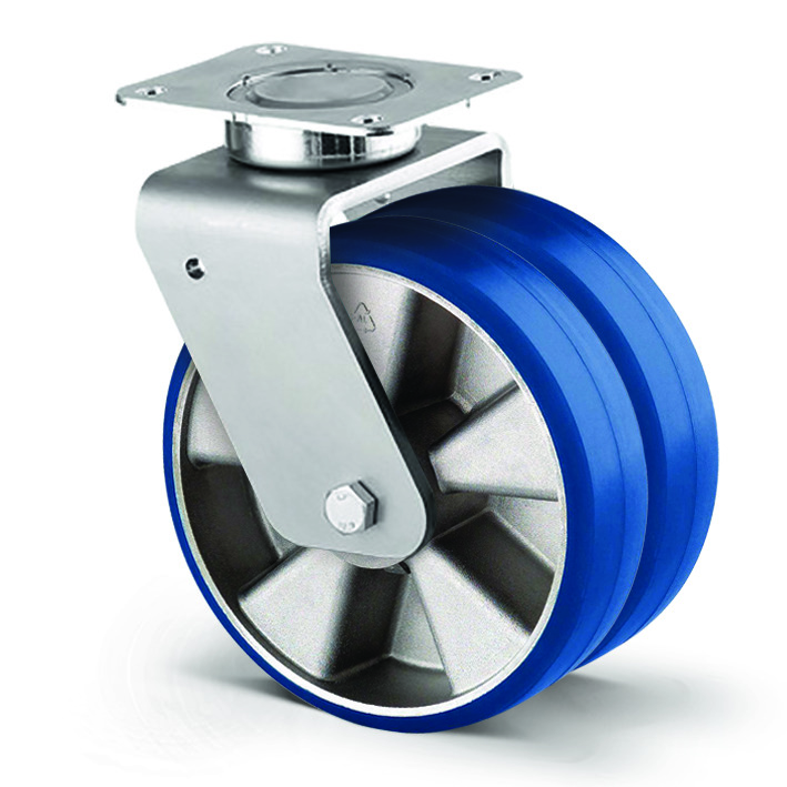 Swivel castor 160 mm