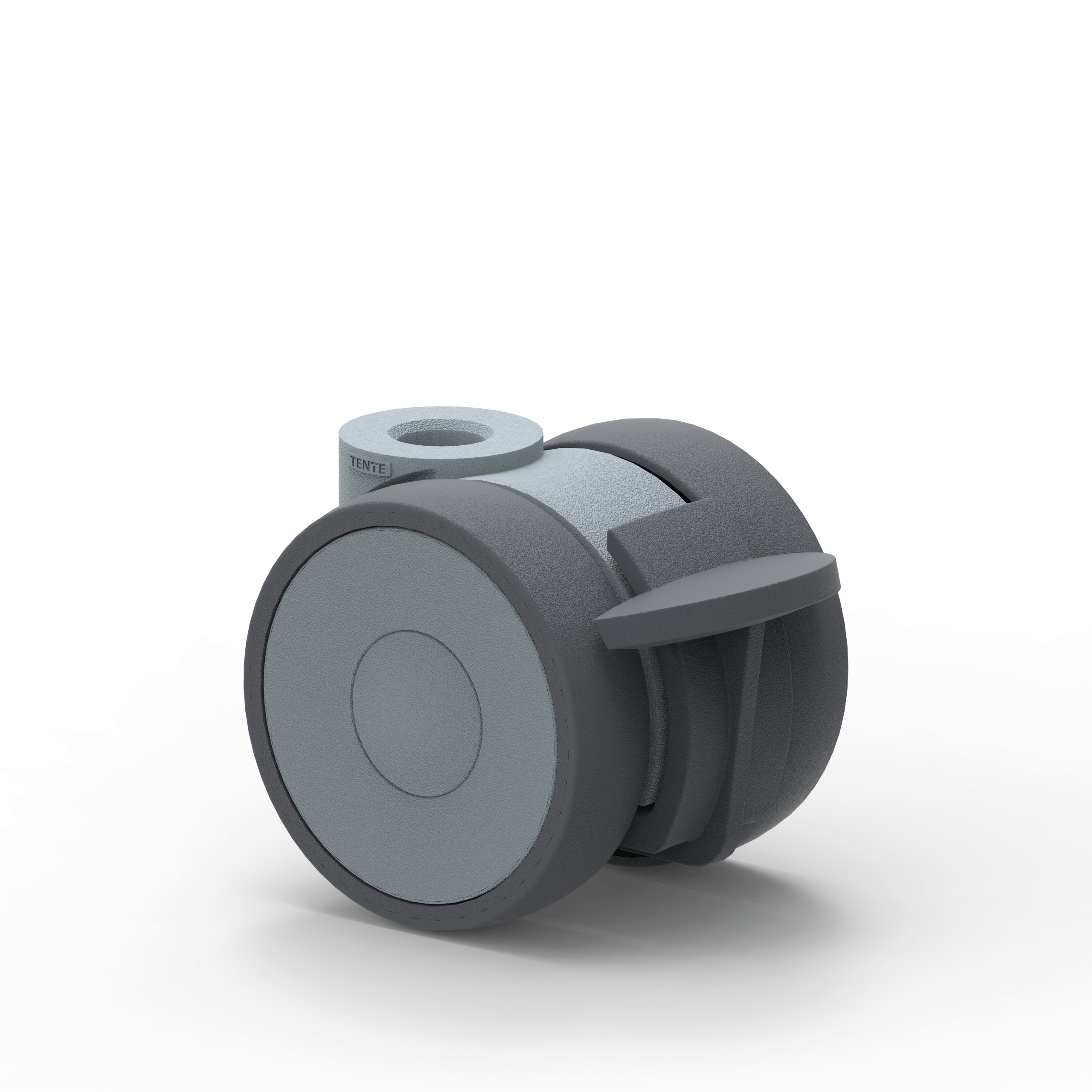 Roulette pivotante à blocage de roue 50 mm