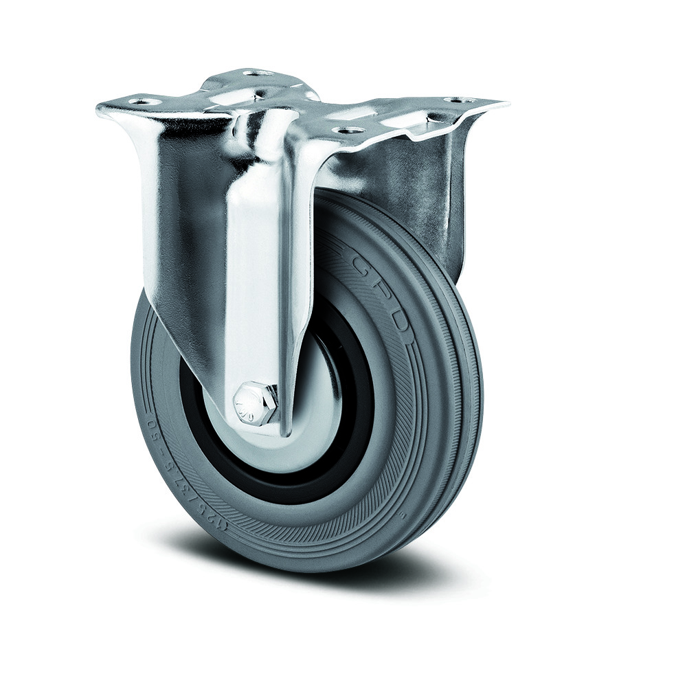 Fixed castor 3.94 in