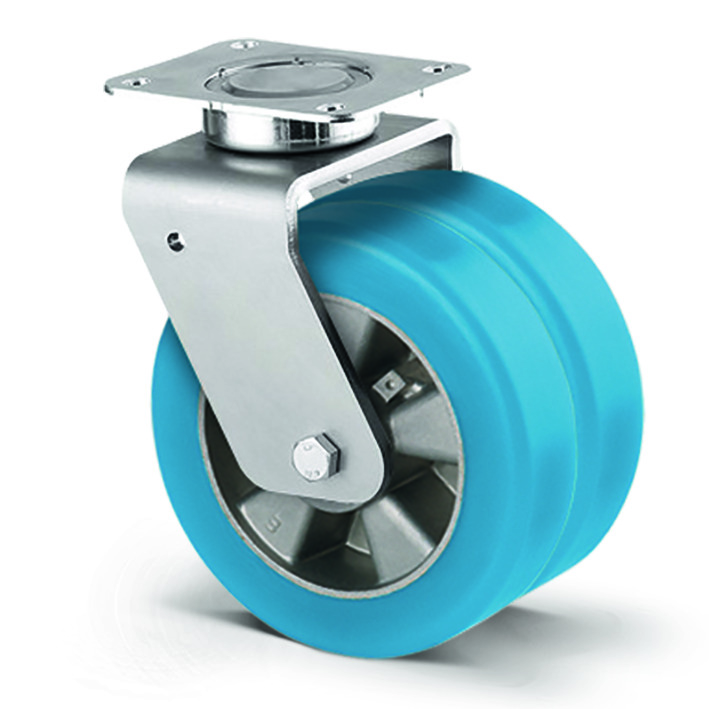 Swivel castor 160 mm