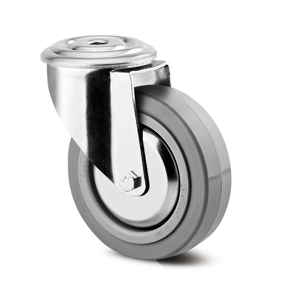 Swivel castor 125 mm