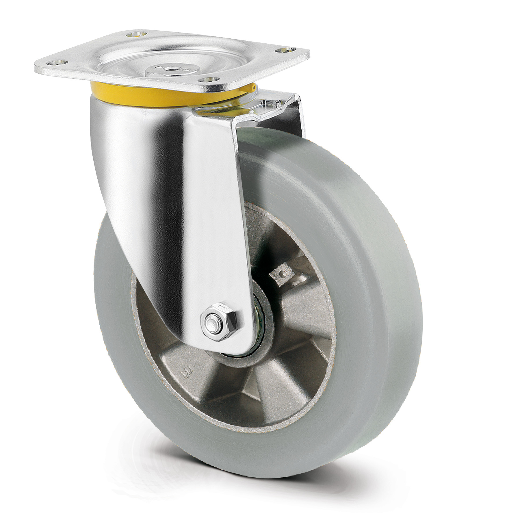 Swivel castor 125 mm