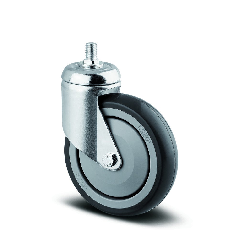Swivel castor 125 mm