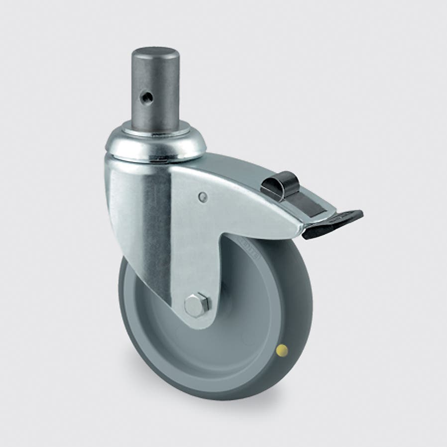 TENTE 2471YGO100R05-28 Swivel Castors with