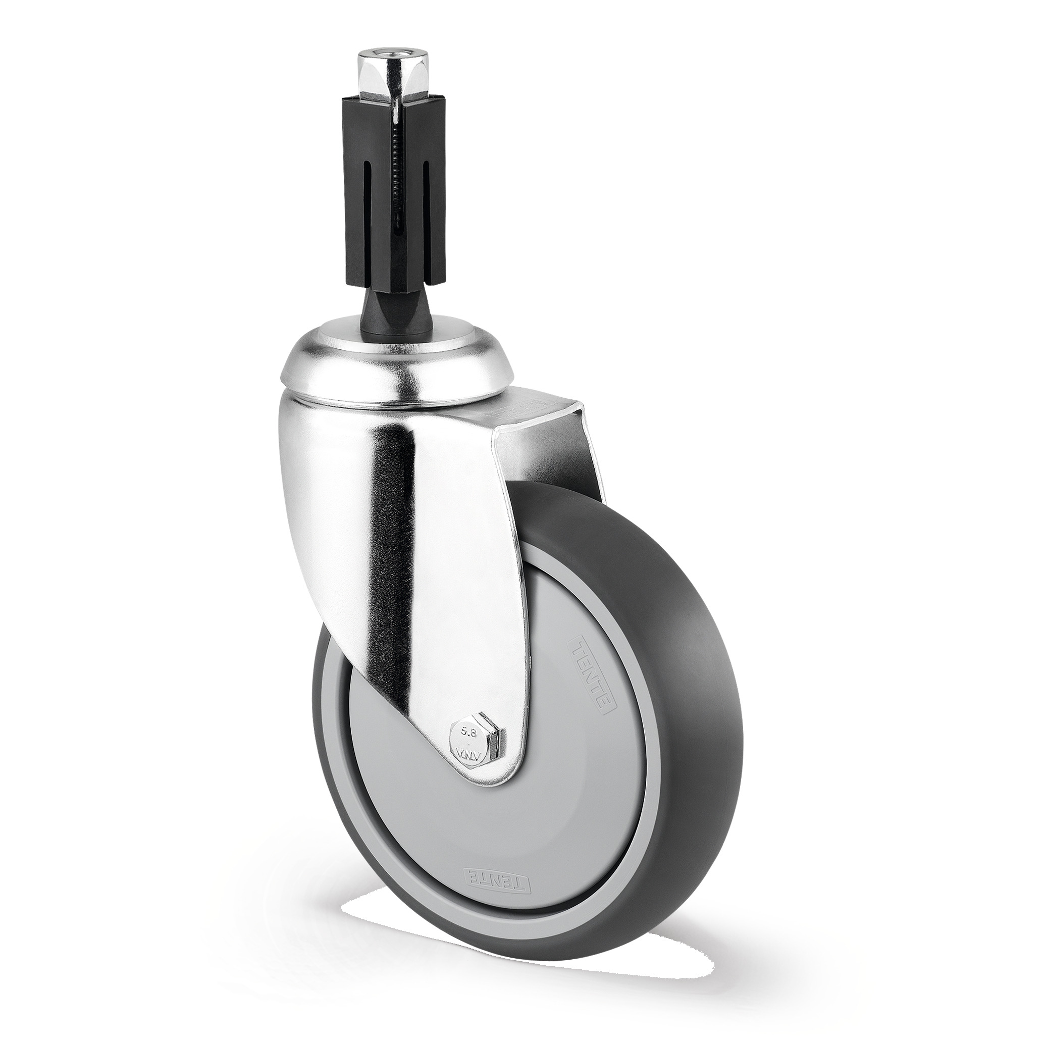 Swivel castor 125 mm