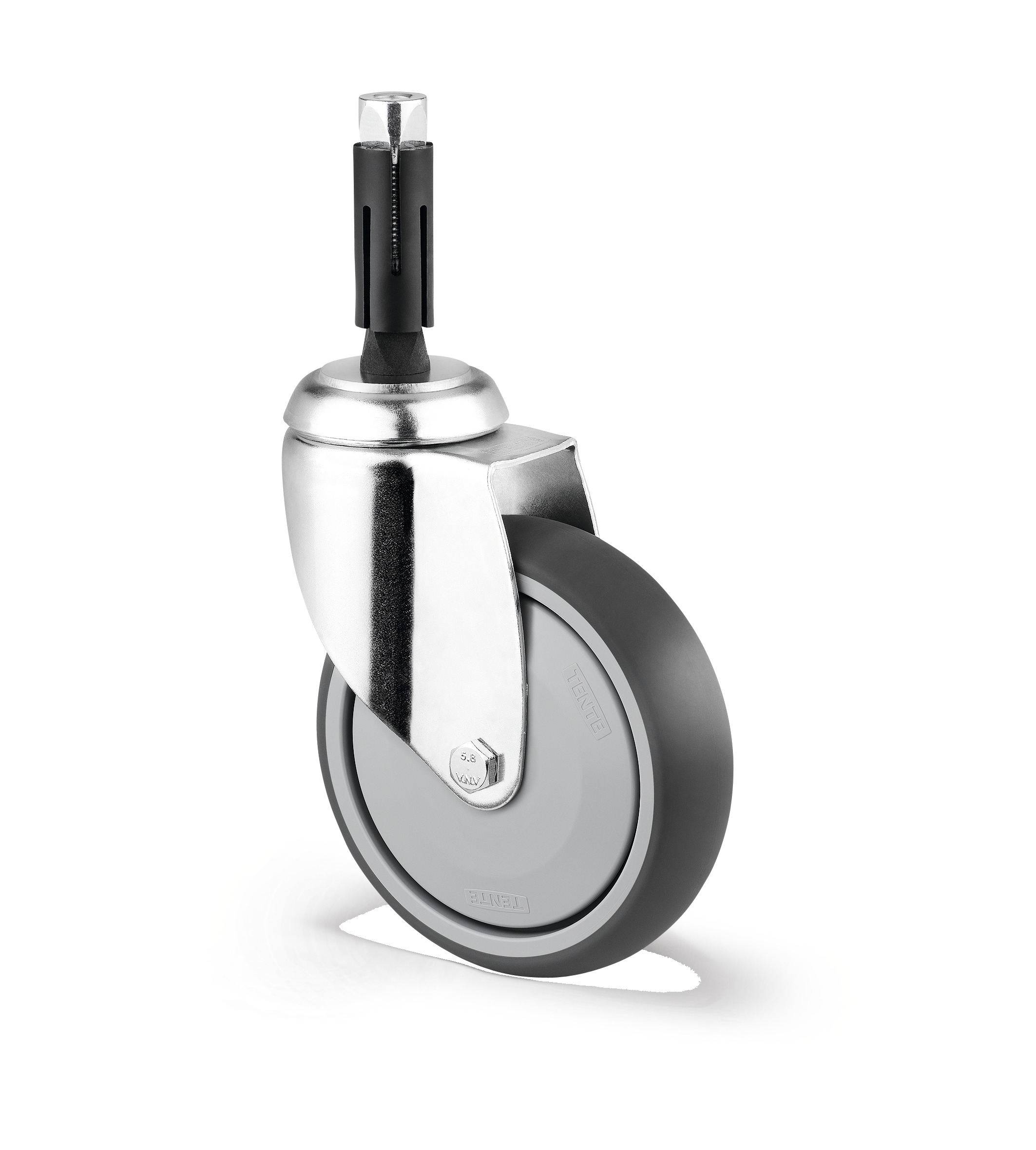 Swivel castor 125 mm