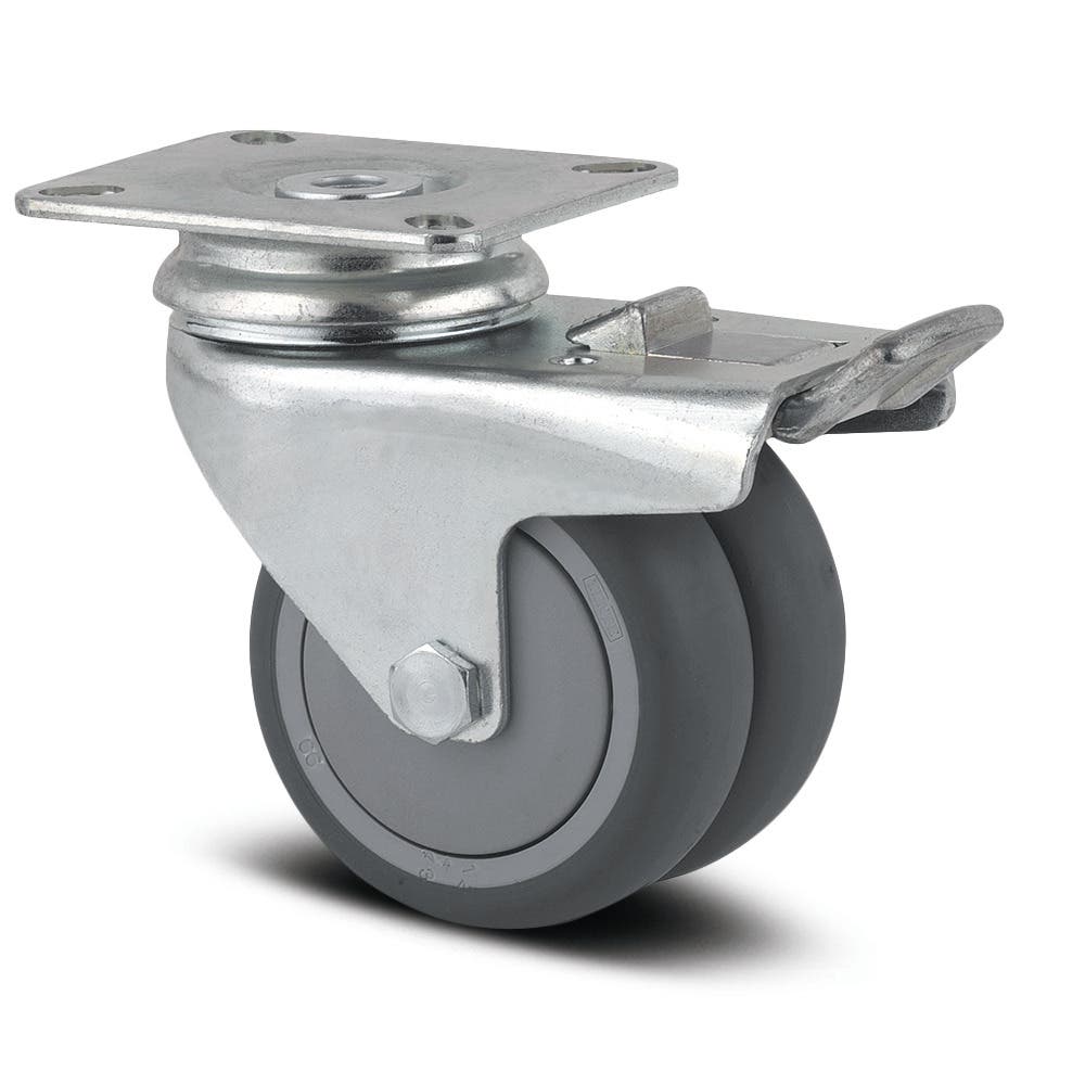 TENTE 2977PJP075P50 Swivel Castors with total lock