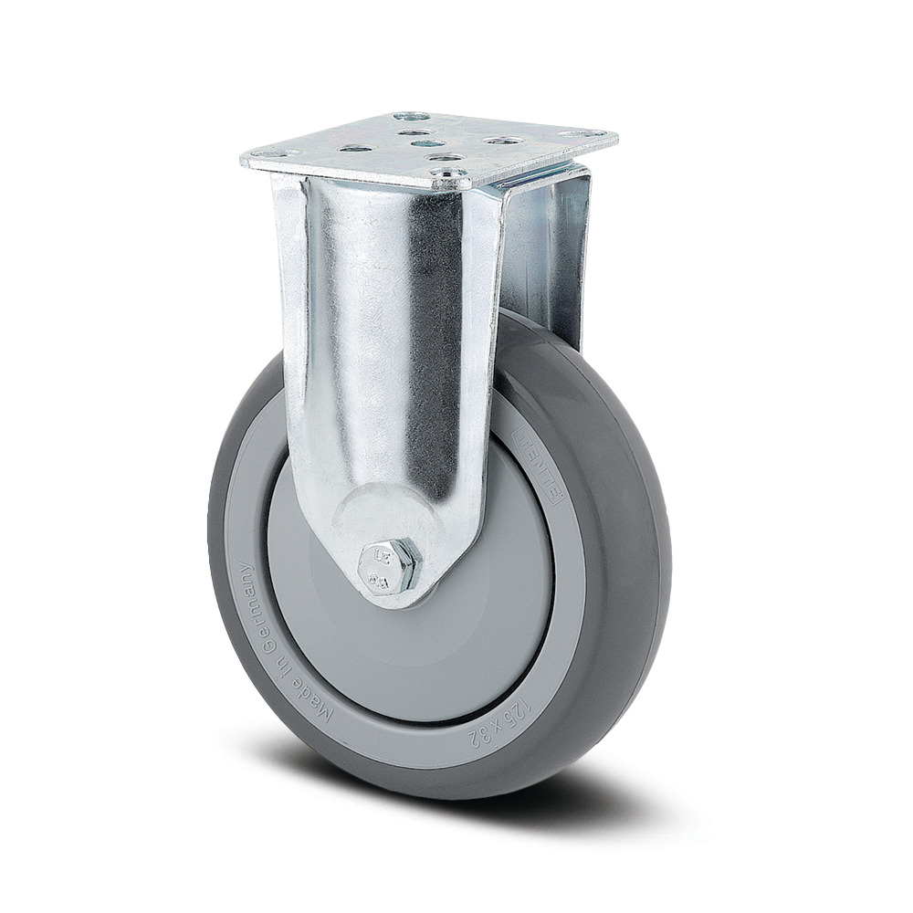 Fixed castor 125 mm