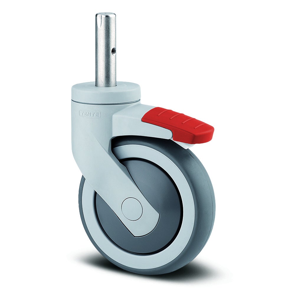 带全锁的旋转脚轮  125 mm