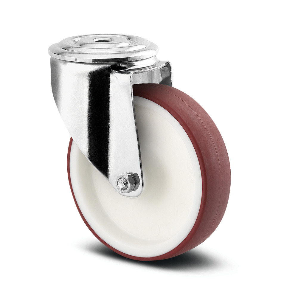 Swivel castor 125 mm