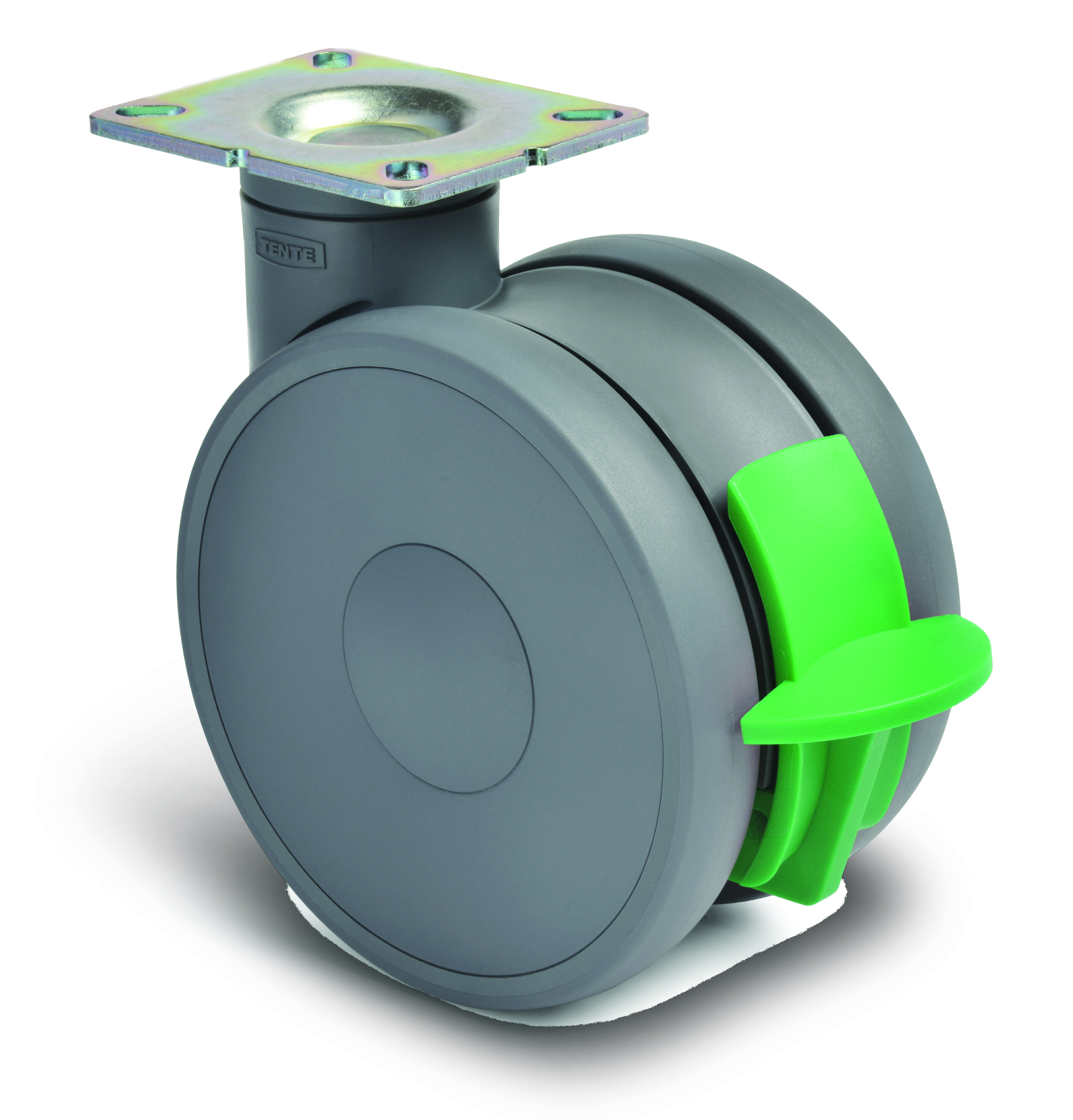 Ruota girevole con blocco direzionale 150 mm