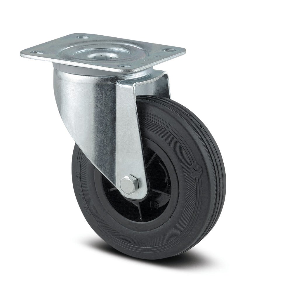 Swivel castor 200 mm