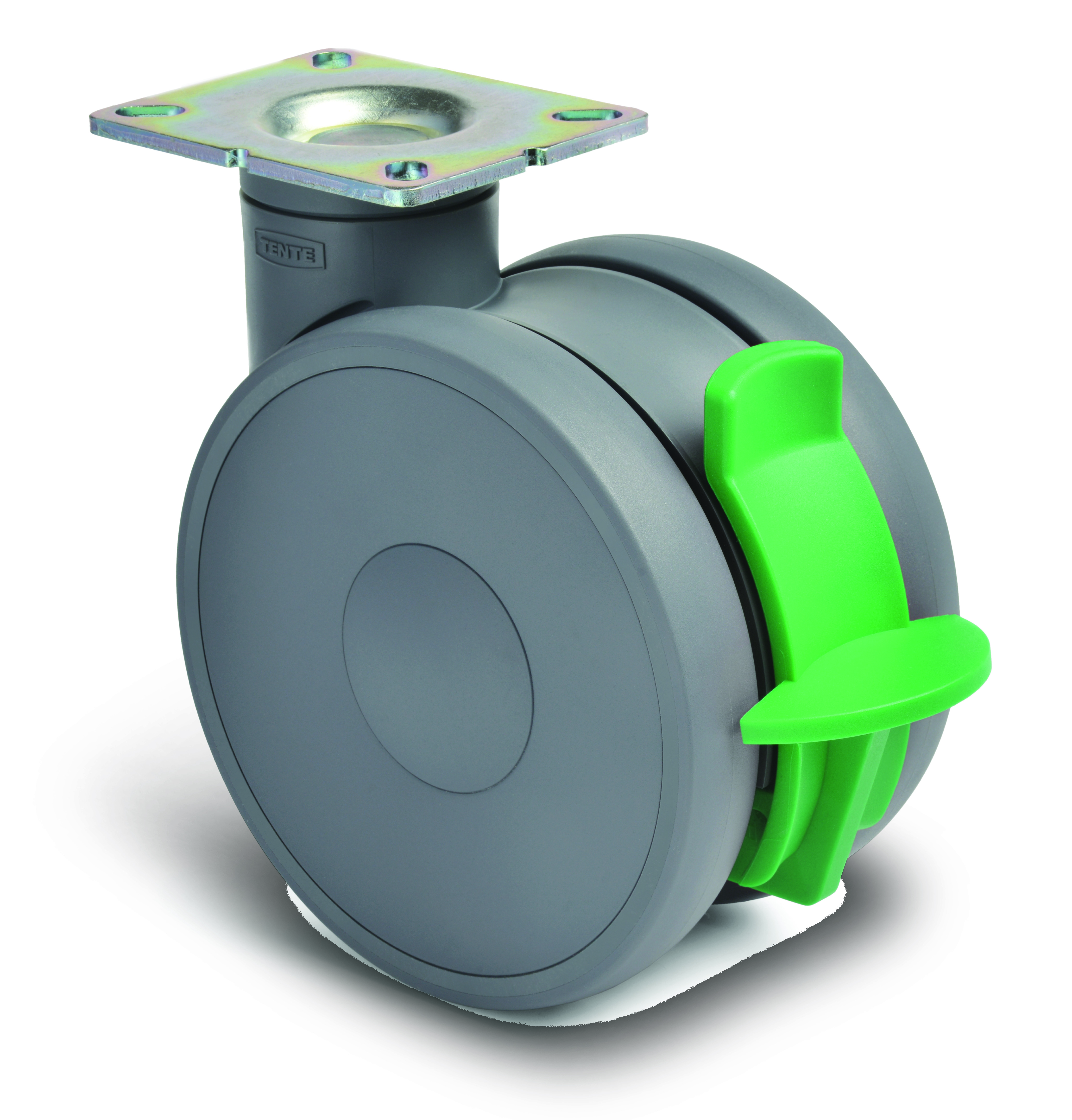 Ruota girevole con blocco direzionale 150 mm