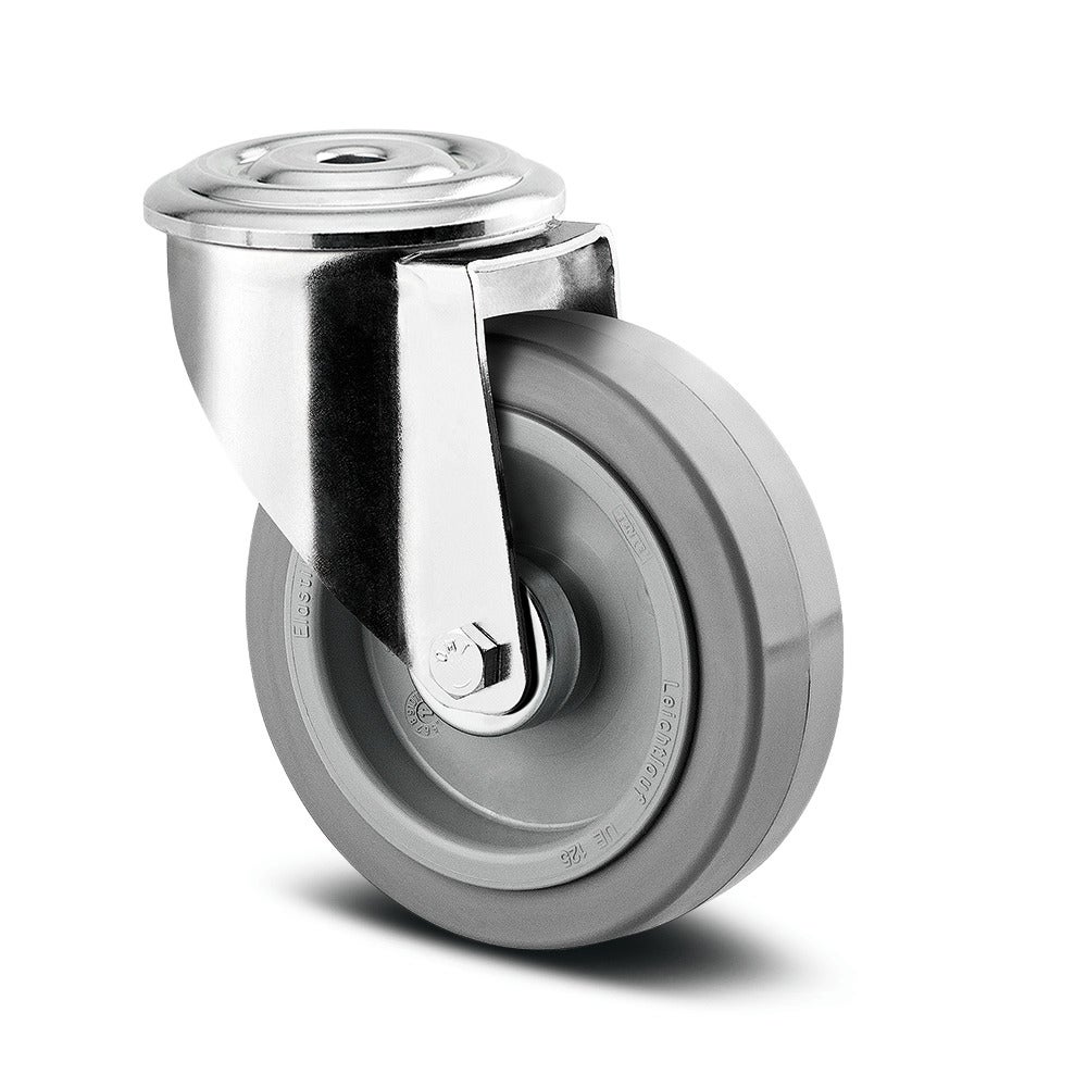 Swivel castor 125 mm