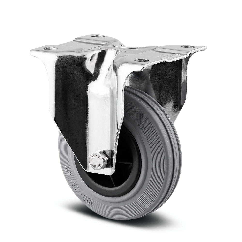 Fixed castor 3.94 in