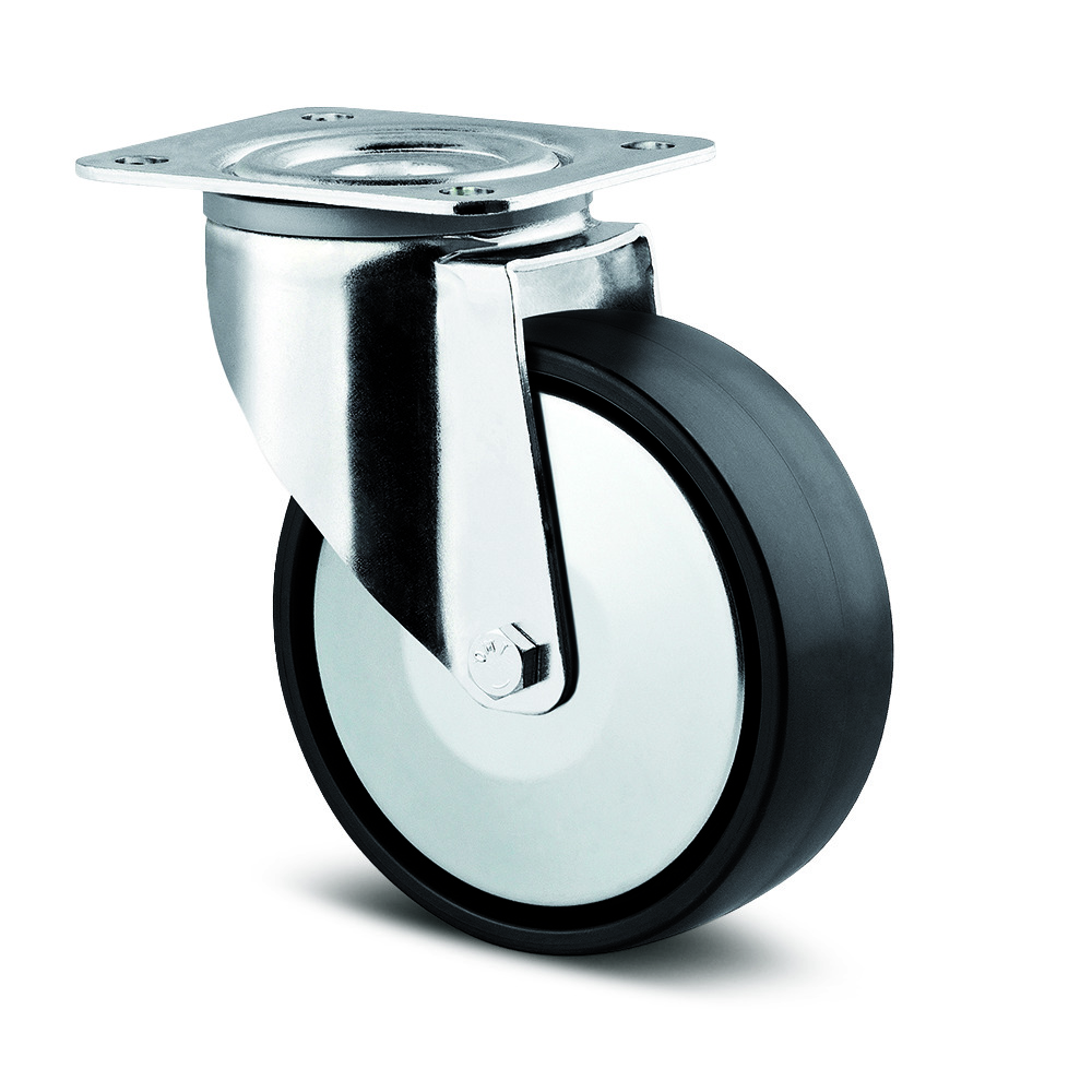 Swivel castor 125 mm