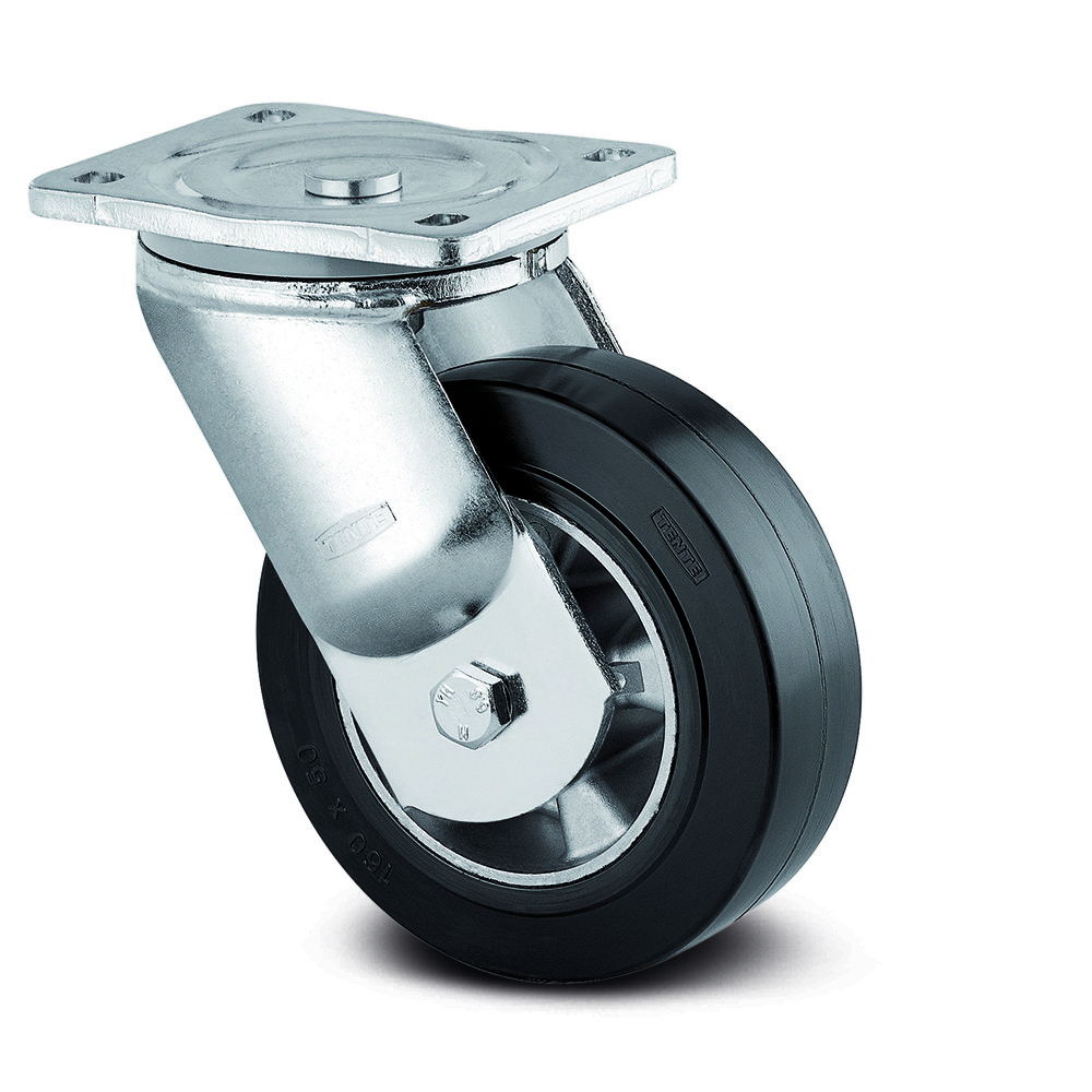 Roulette pivotante 160 mm