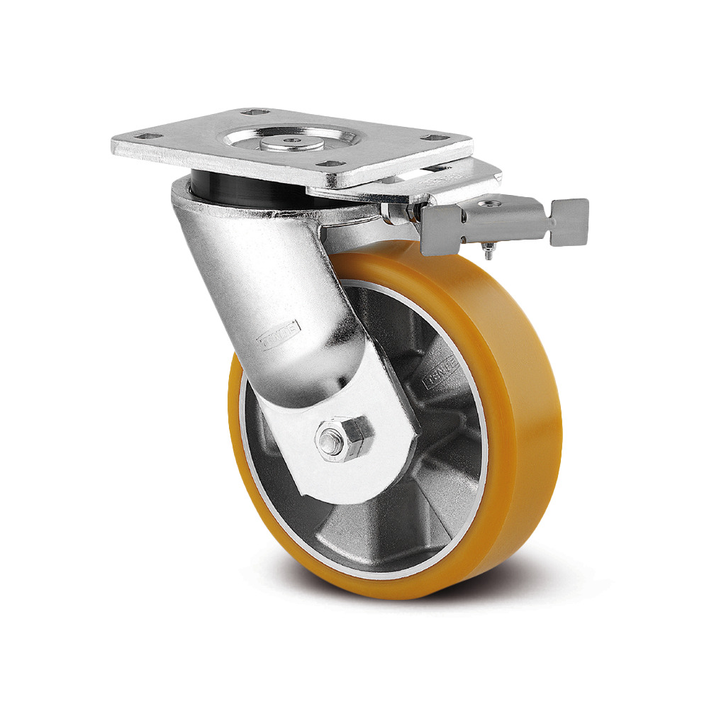 Swivel castor with directional lock 150 mm