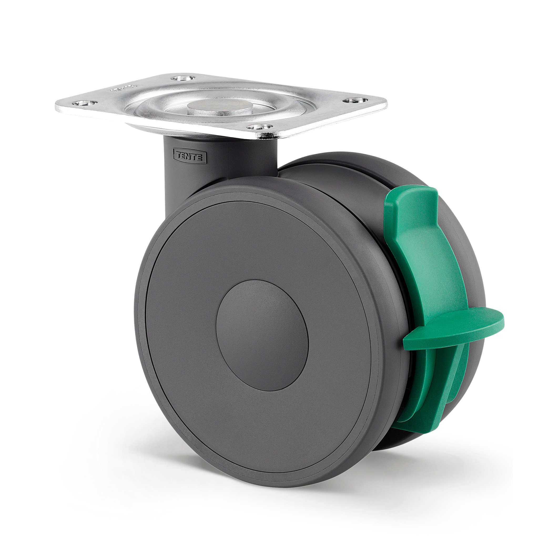 Ruota girevole con blocco direzionale 150 mm