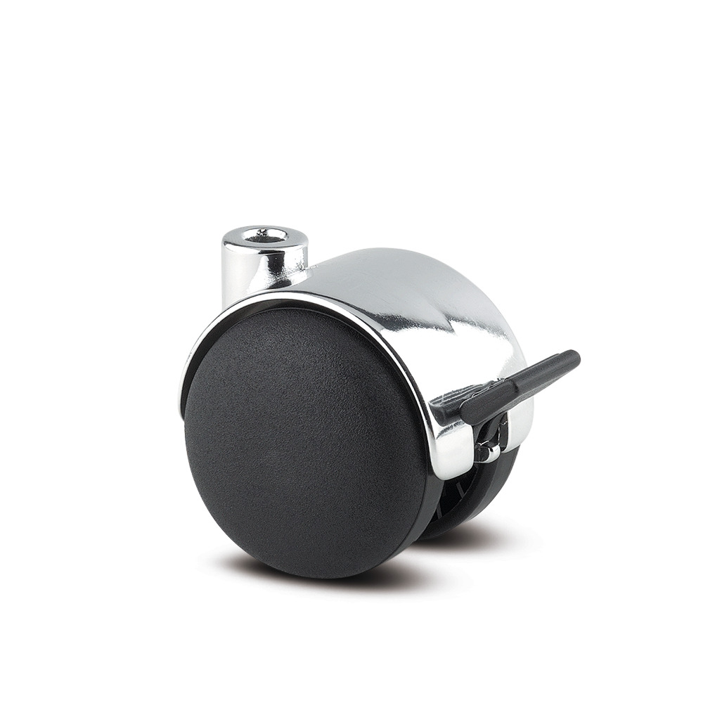 Swivel castor with wheel brake 50 mm