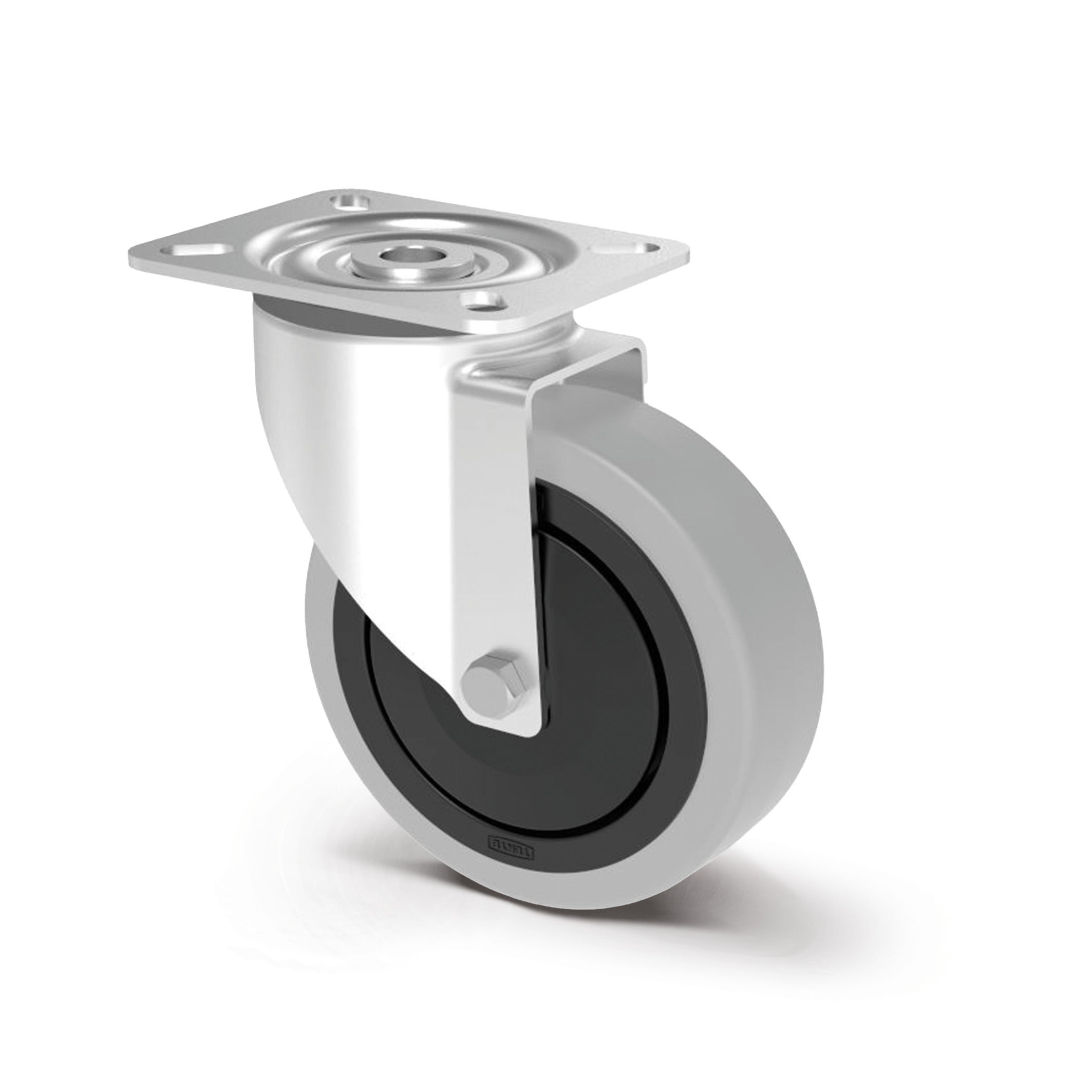 Swivel castor 125 mm