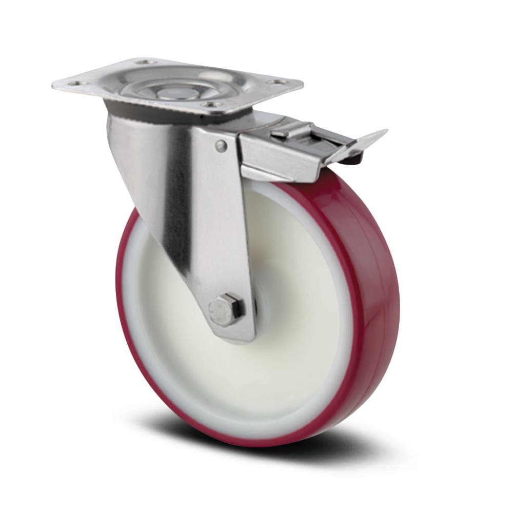 TENTE 8677UAD160P63 Swivel Castors with total lock