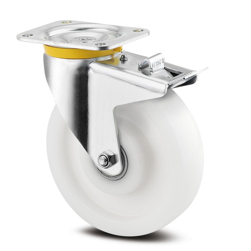 TENTE 4687TOO125P63 Swivel Castors with total lock