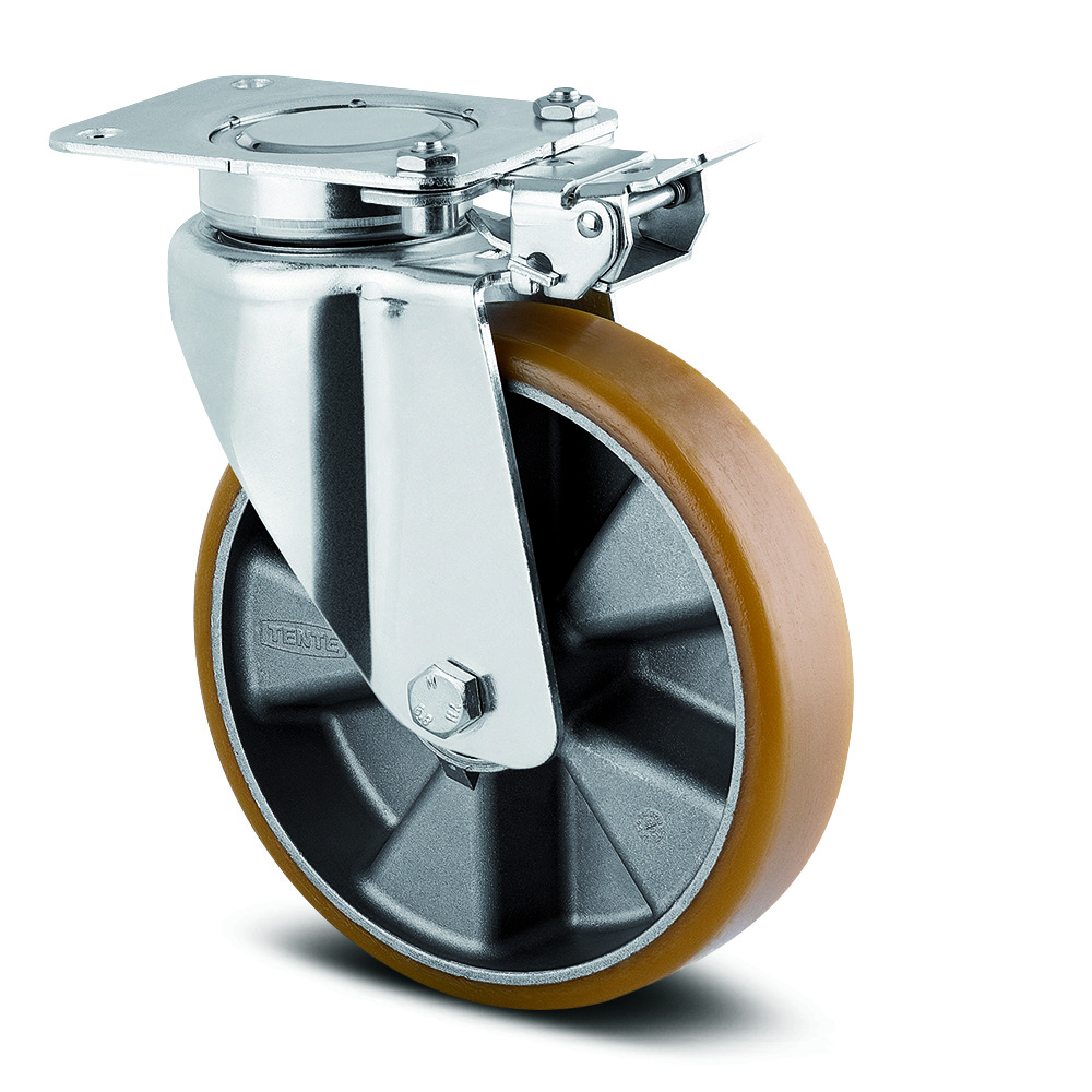 Swivel castor with directional lock 140 mm