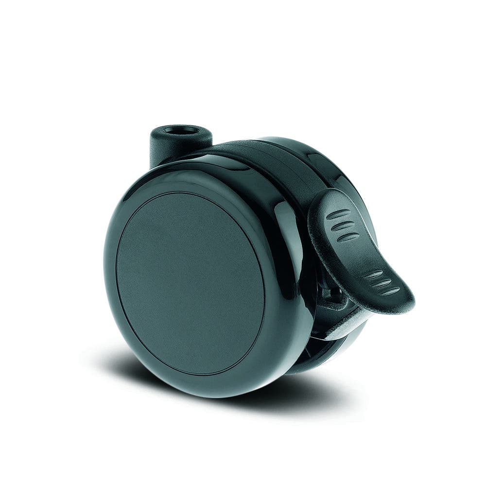 Swivel castor with wheel brake 75 mm