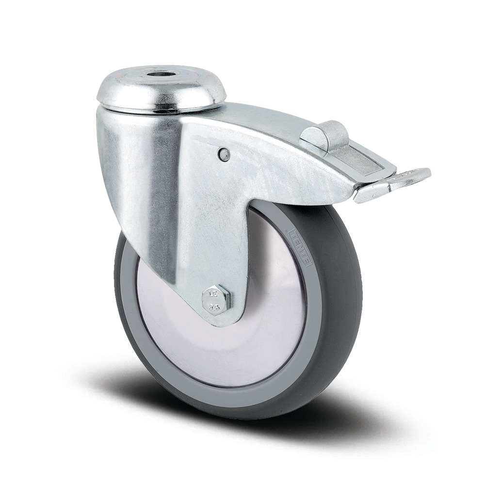 Lenkrolle mit Totalfeststeller 100 mm