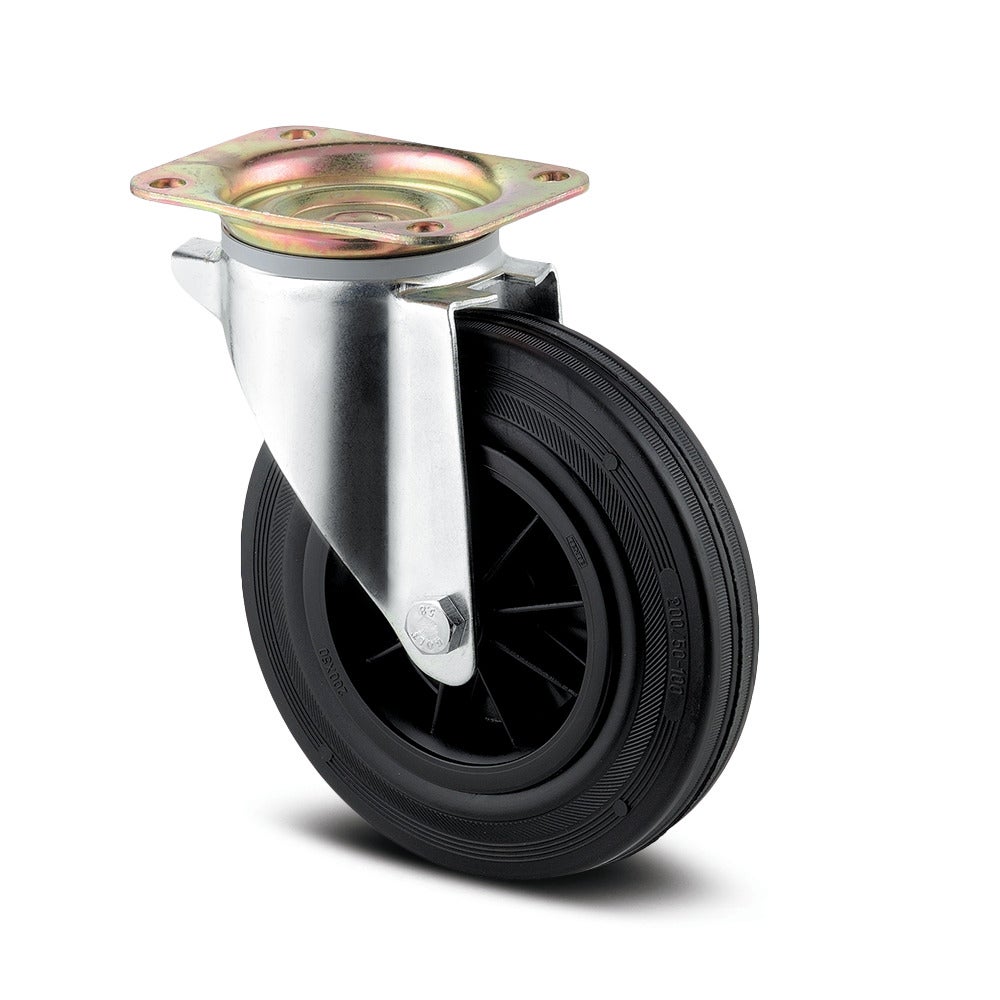 Swivel castor with directional lock 160 mm