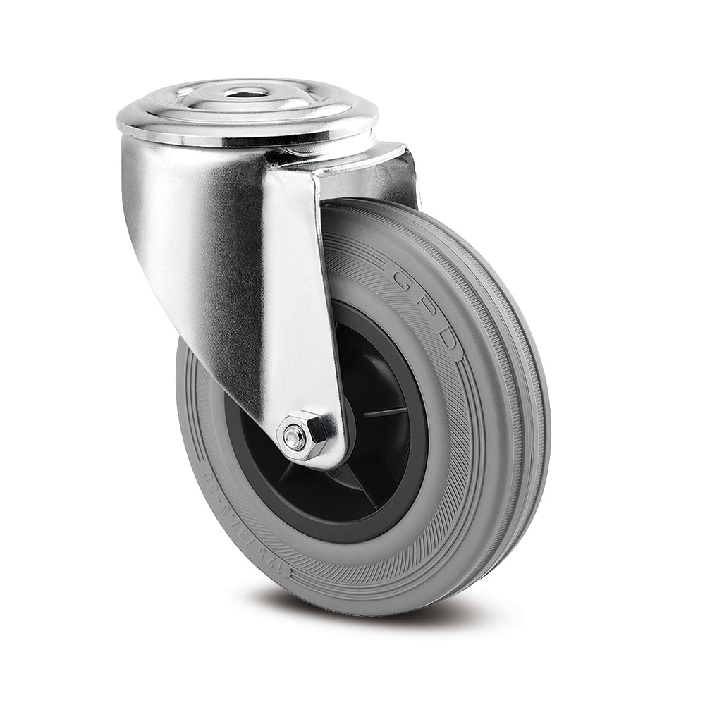 Swivel castor 160 mm