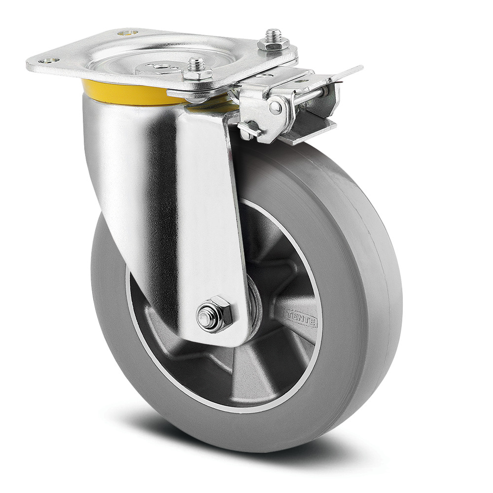 Swivel castor with directional lock 125 mm