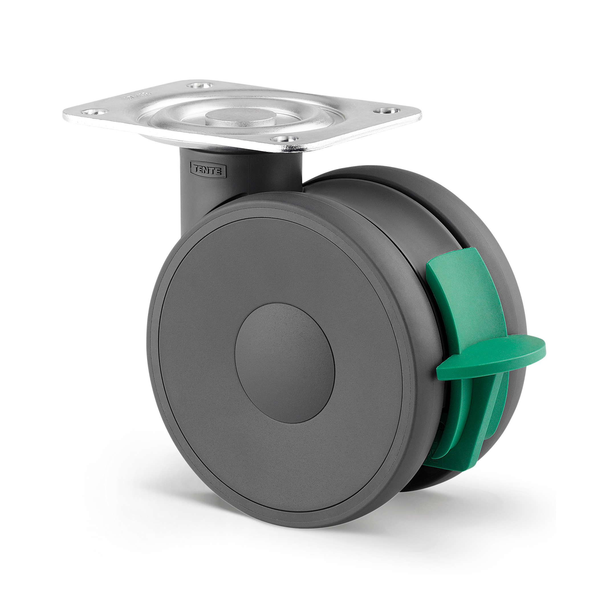 Ruota girevole con blocco direzionale 150 mm